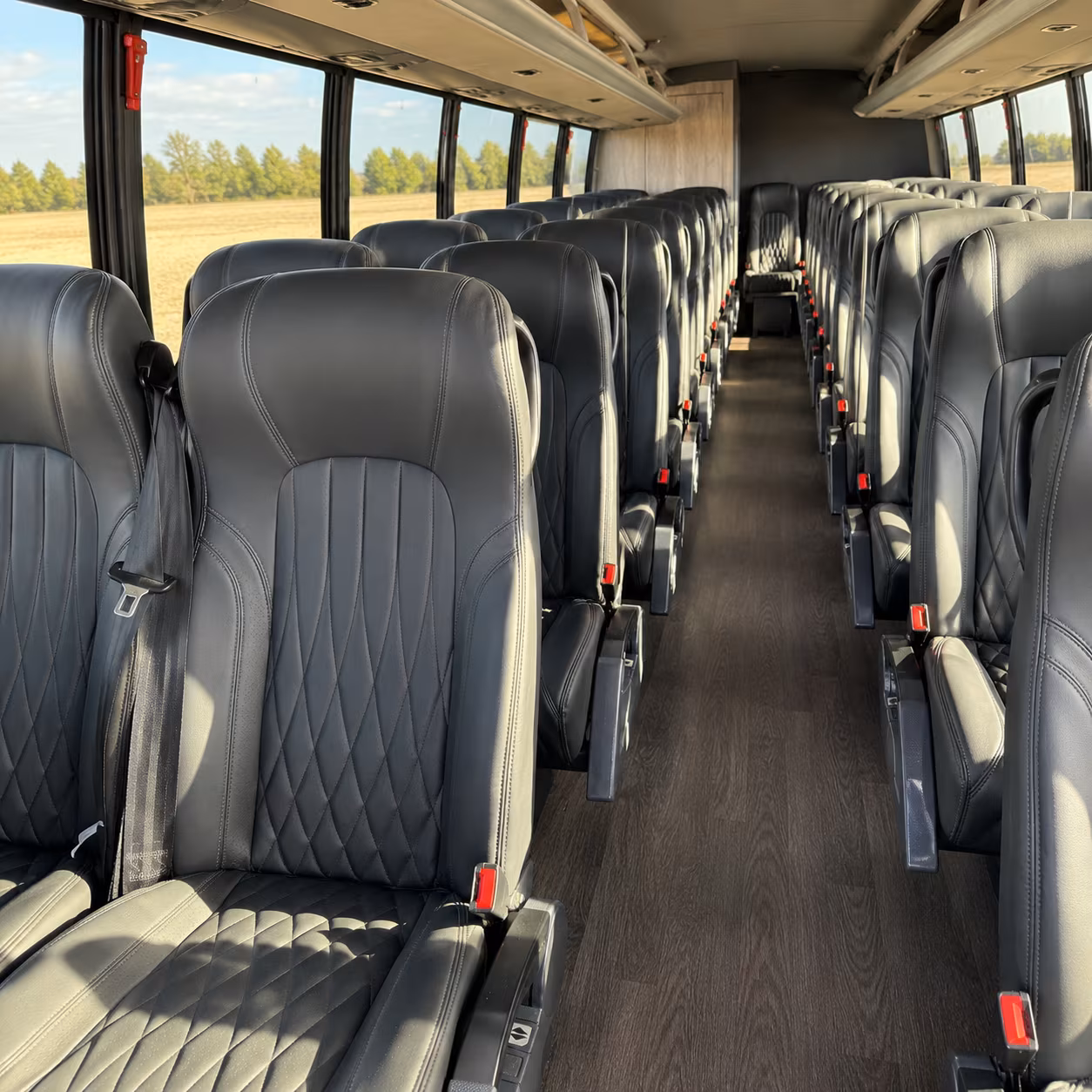 West Jordan Airport Shuttle & Transportation onboard seating