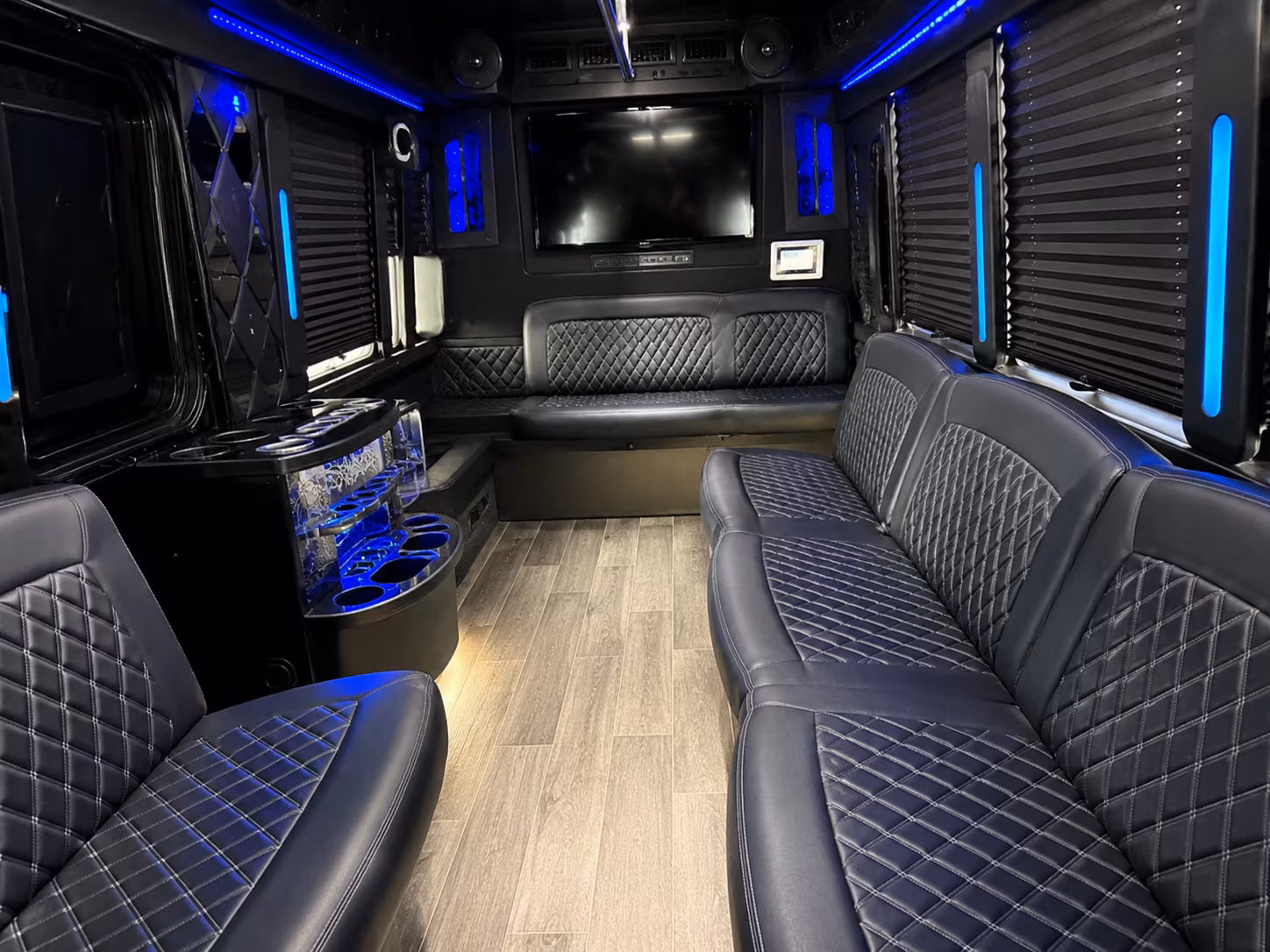 West Jordan Bachelor & Bachelorette Transportation party bus exterior