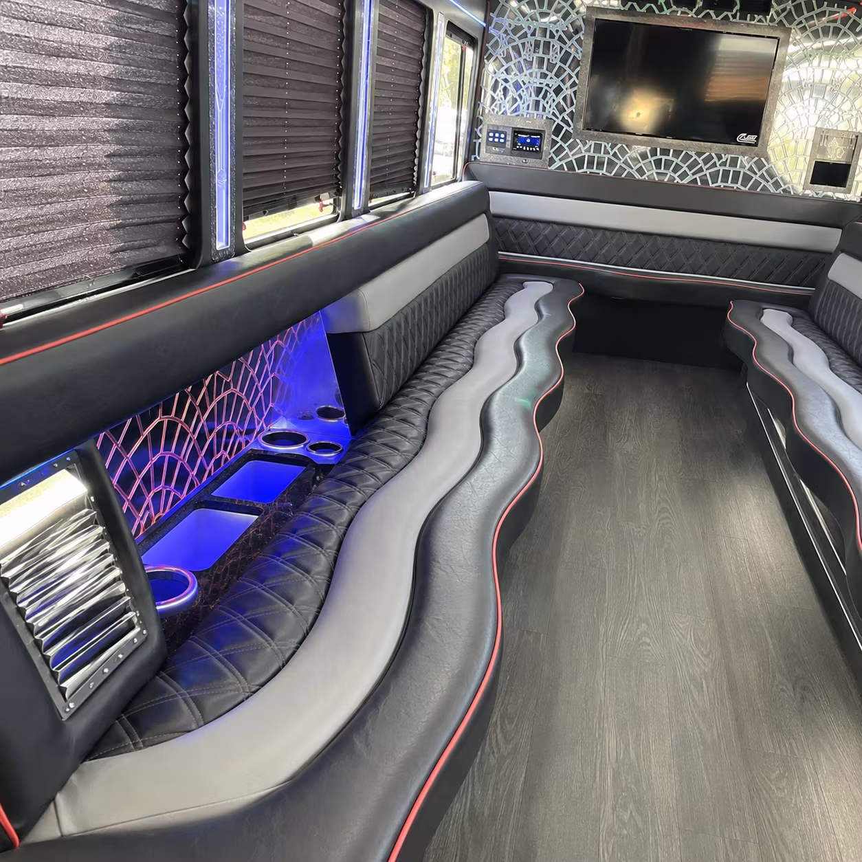 West Jordan Concert & Music Festival Transportation party bus exterior