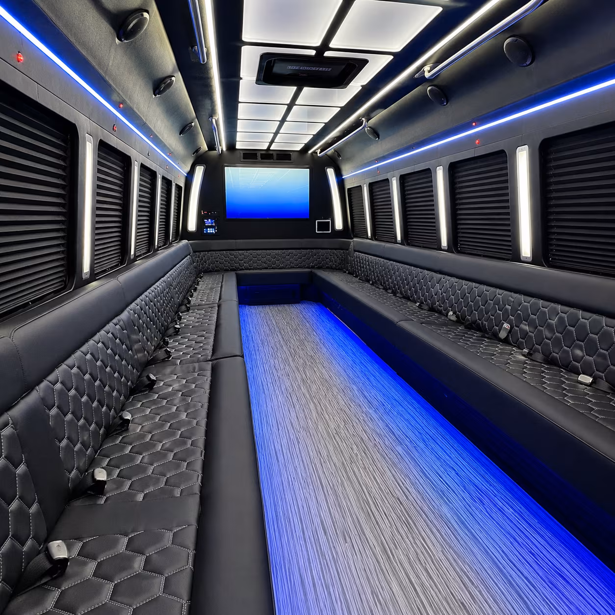 West Jordan Concert & Music Festival Transportation party bus exterior