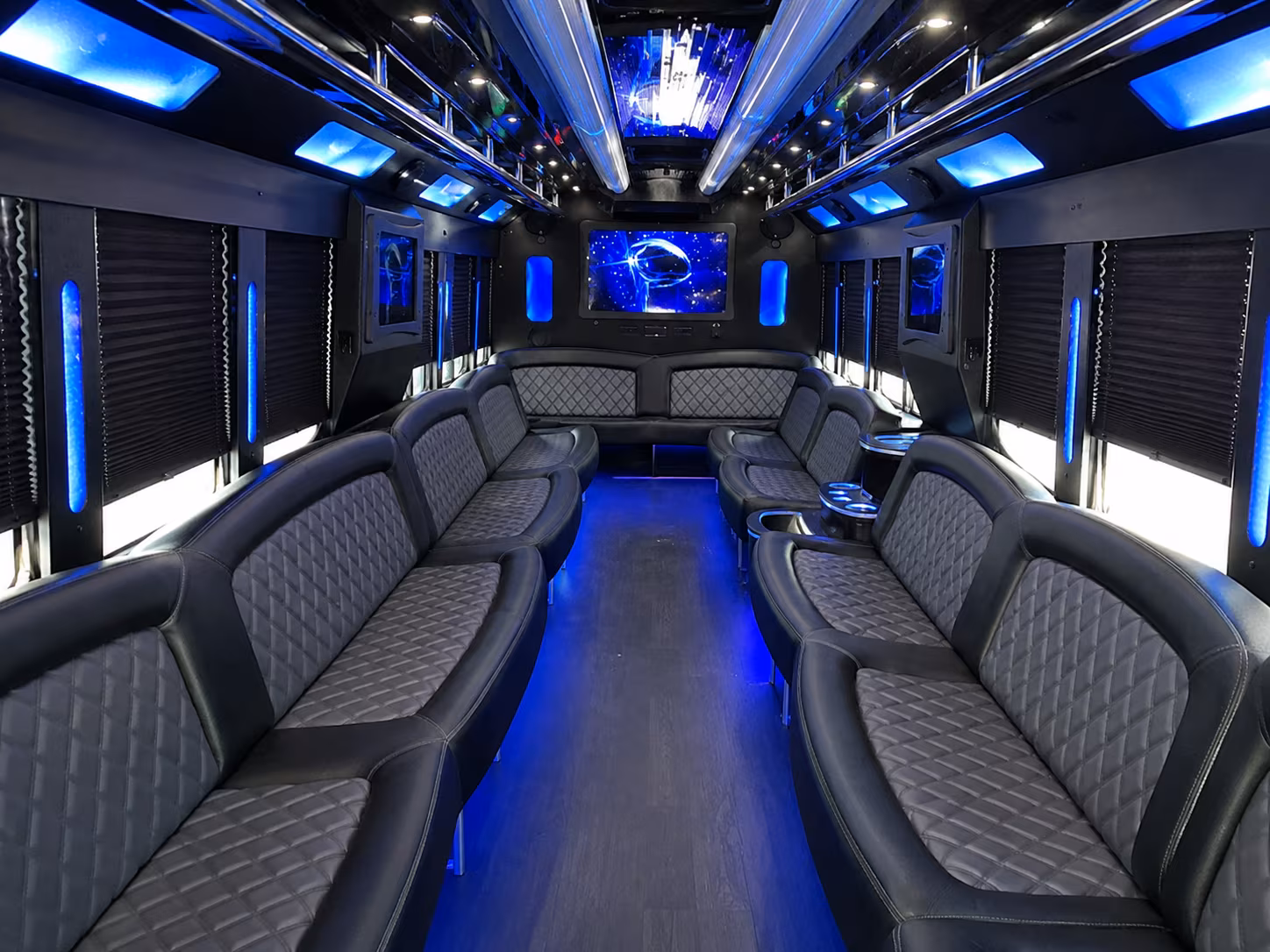 West Jordan Concert & Music Festival Transportation party bus exterior