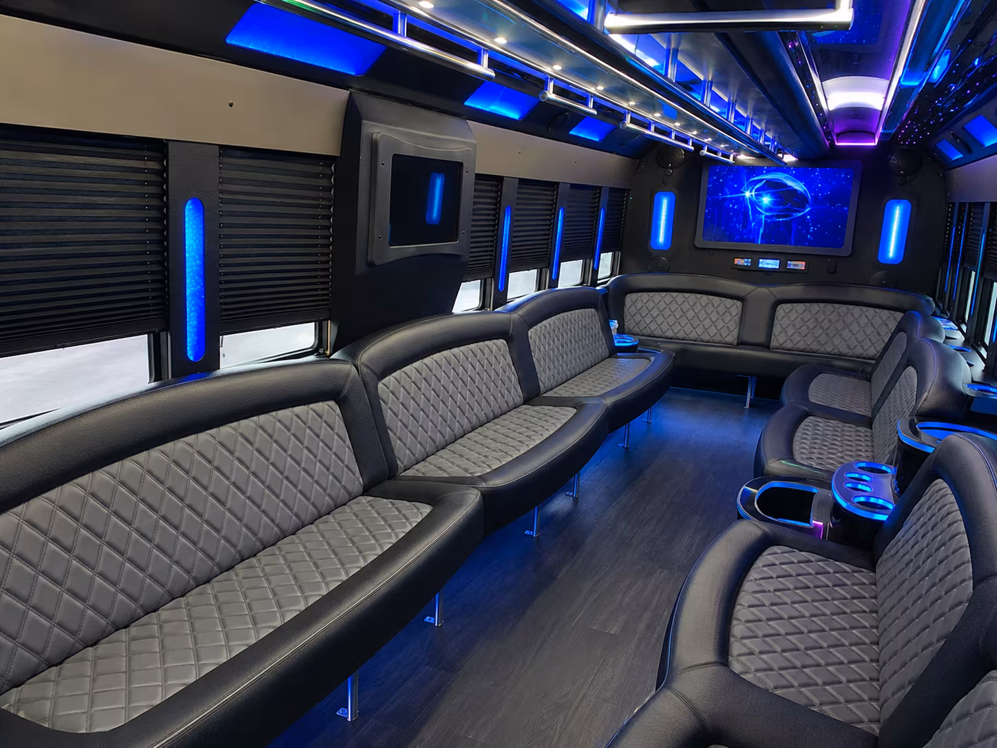 West Jordan Concert & Music Festival Transportation party bus exterior
