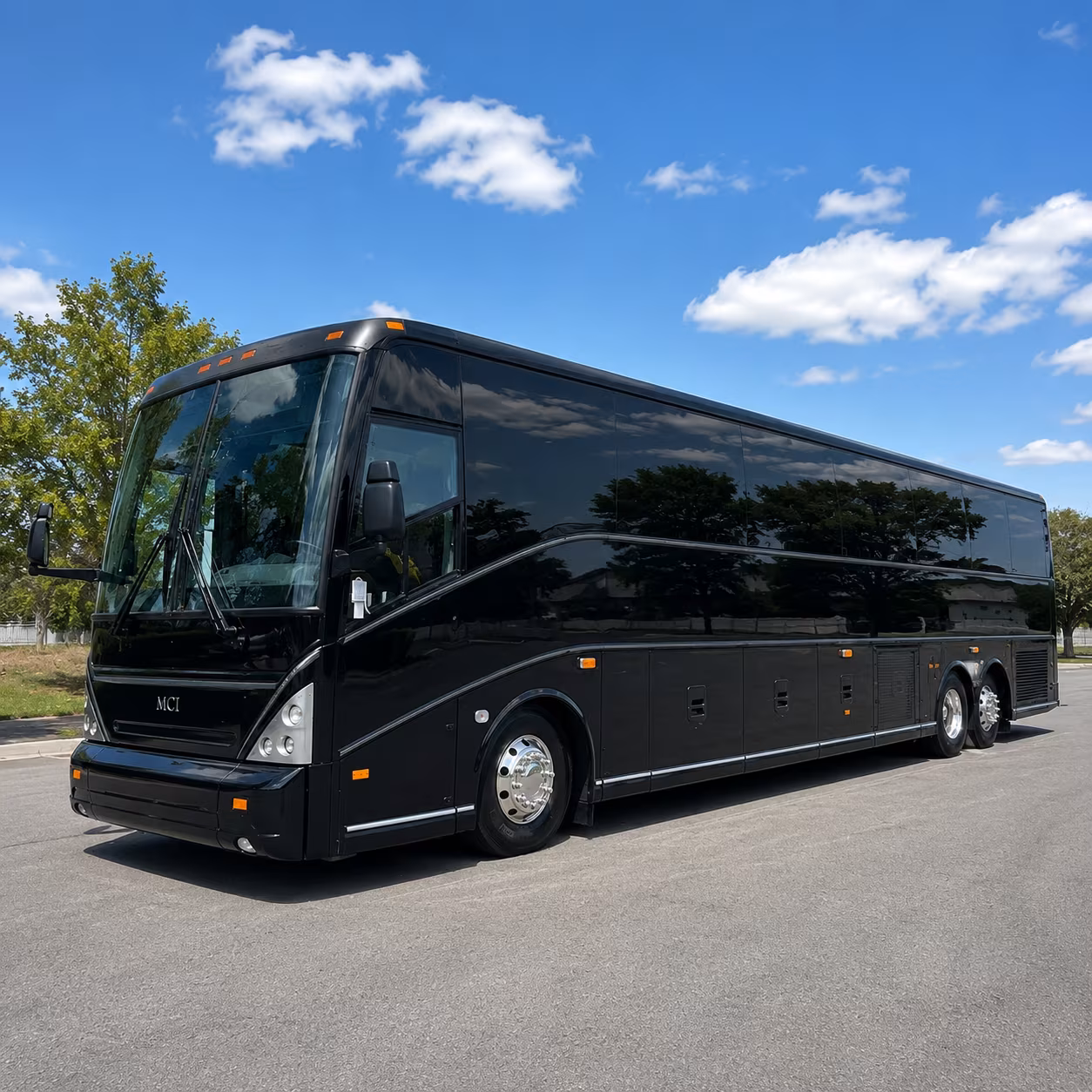 West Jordan Corporate Transportation party bus exterior