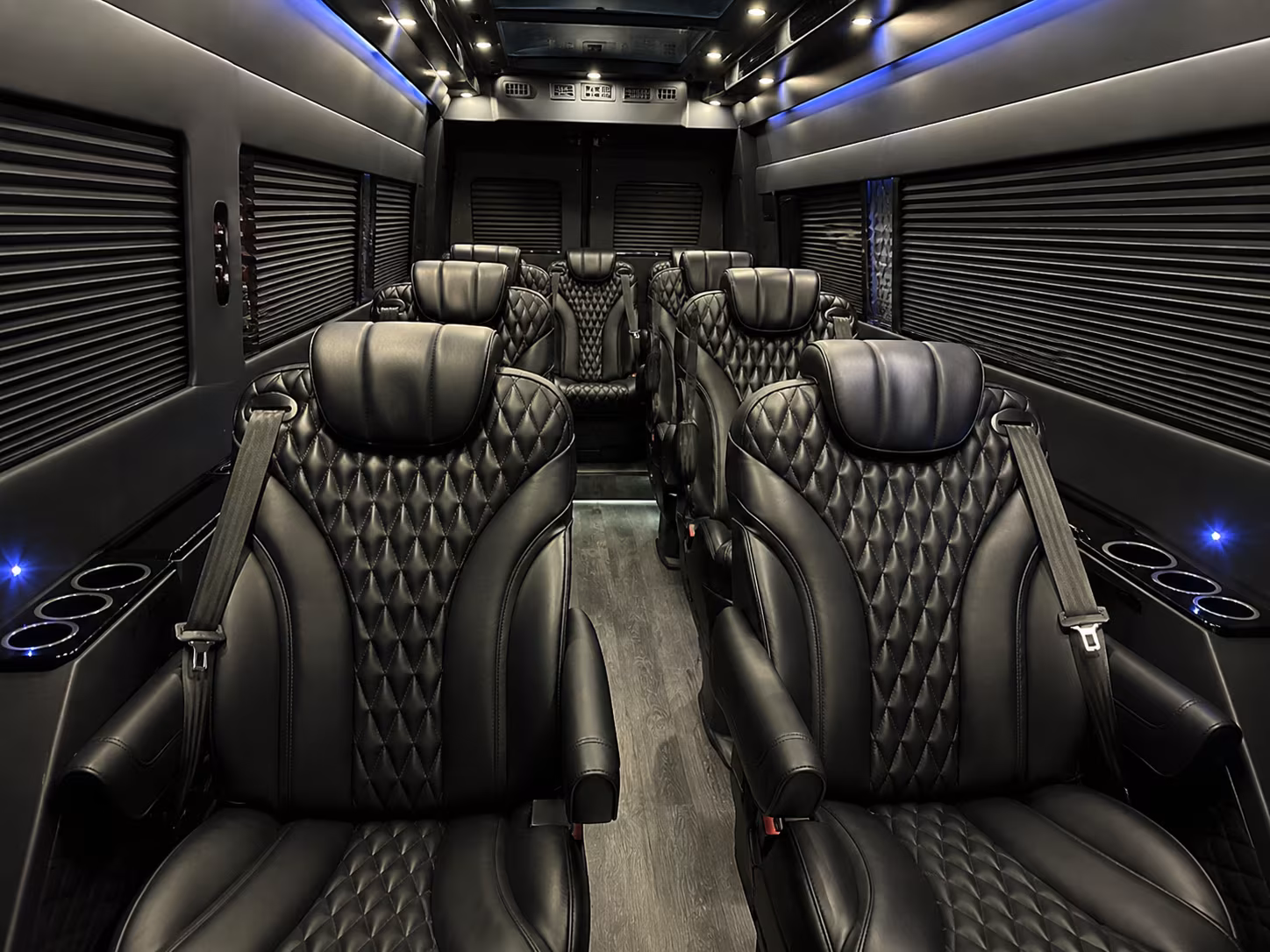 West Jordan Corporate Transportation party bus interior
