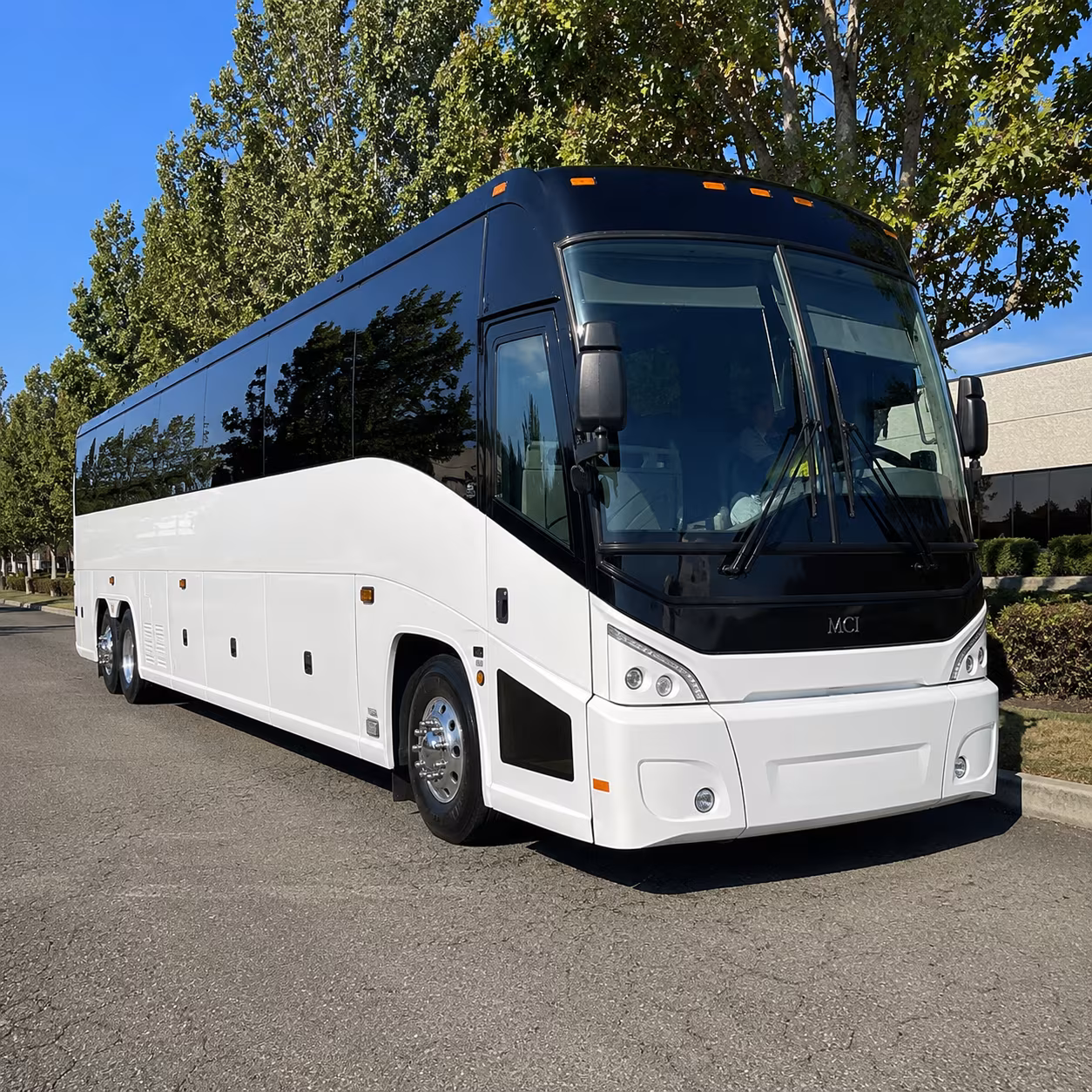 West Jordan School Event Transportation party bus exterior