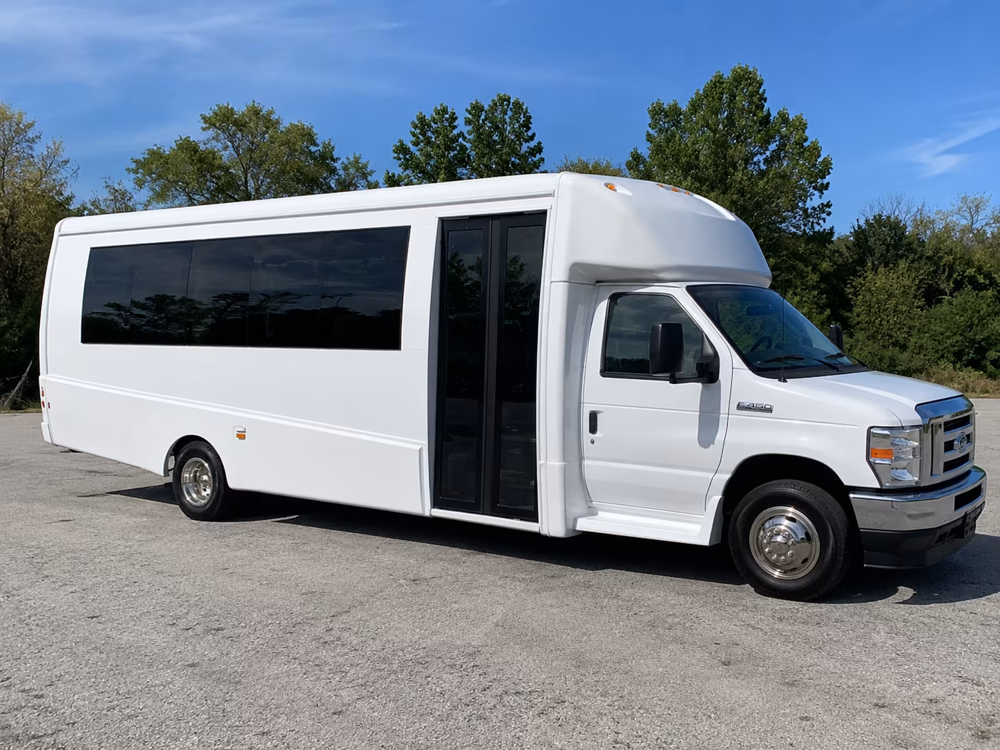 West Jordan Wedding Transportation party bus exterior