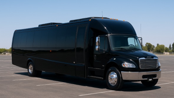 Exterior of West Jordan Party Bus Company's 25 Passenger Mini Bus in West Jordan