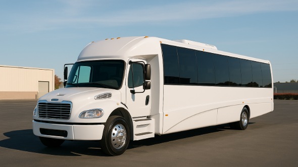 Exterior of West Jordan Party Bus Company's 30 Passenger Party Bus in South Jordan