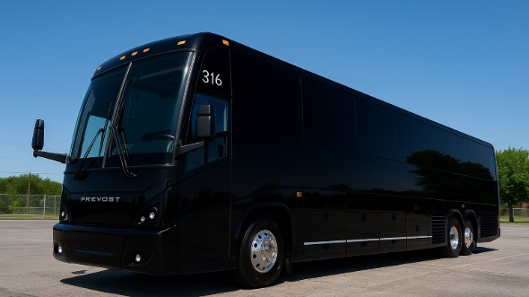 Exterior of West Jordan Party Bus Company's 40 Passenger Party Bus in Draper
