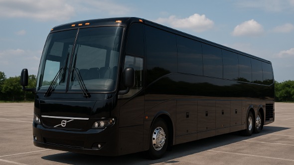 Exterior of West Jordan Party Bus Company's 50 Passenger Party Bus in Sandy