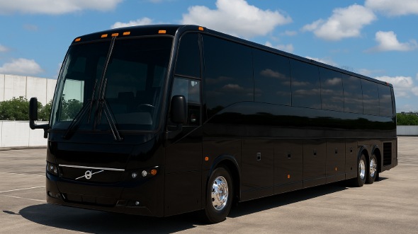 Exterior of West Jordan Party Bus Company's 50 Passenger Party Bus in West Jordan